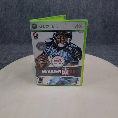 Xbox 360 Madden NFL 08 Standard Edition NTSC Complete with Manual