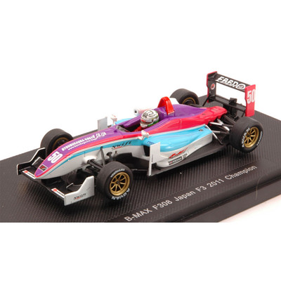 B-MAX F308 YUHI SEKIGUKI 2011 N.50 JAPAN FORMULA 3 WORLD CHAMPION 1:43 Ebbro For