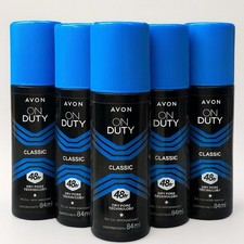 AVON ON DUTY DESODORANTE ROLL ON ANTI-TRANSPIRANTE UNISEX SET DE 6 PIEZAS AVON