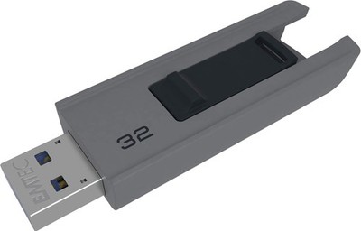 Emtec B250 Slide Flash Drive - 32GB USB 3.1 - ECMMD32GB253