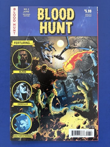 BLOOD HUNT #3 Red Band Carlos Magno 1:25 Bloody Homage Variant