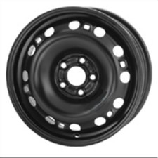 Stahlfelgen MW GIANETTI RUOTE STEEL 15" 6J 5x100 ET 38 57 NERO