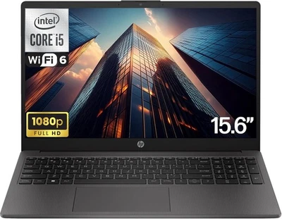 HP 250 G10 15.6" Business Laptop 32GB RAM Intel i5 CPU 512GB SSD Win 11 USB-C