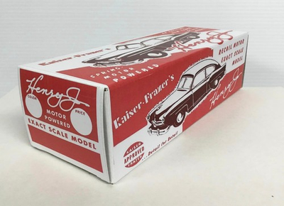 #ad 1951 Kaiser Frazer Henry J Promo Model REPLICA BOX ONLY..NO CAR..NOT ORIGINAL $28.49