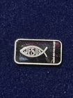 1 GRAM (g) .999 fine silver bar JESUS FISH (Icythys) with CROSS FREE SHIPPING!