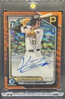 2024 Bowman Draft - Chrome Prospect Auto Konnor Griffin #CPA-KG Orange Wave /25