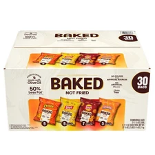 Frito Lay Oven Baked Chips, Variety Pack Mix, 30-Pack Bags