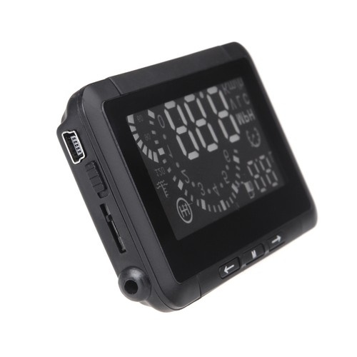 LED Car HUD Head Up Display OBD II 2 Speeding Warning System Fuel Consumption - Picture 7 of 7