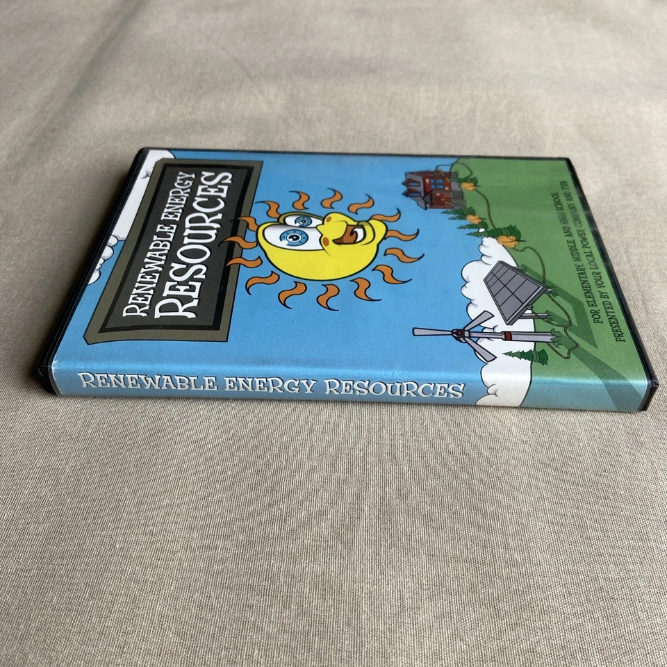 Renewable Energy Resources (DVD) Elementary, Middle & High School Education TVA - Image 4 of 4