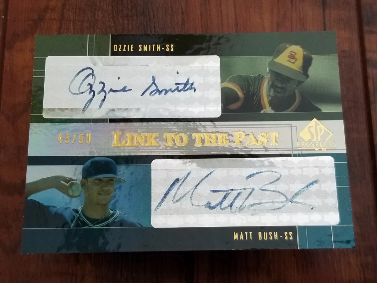 Ozzie Smith Baseball Serial Numbered Sports Trading Cards
