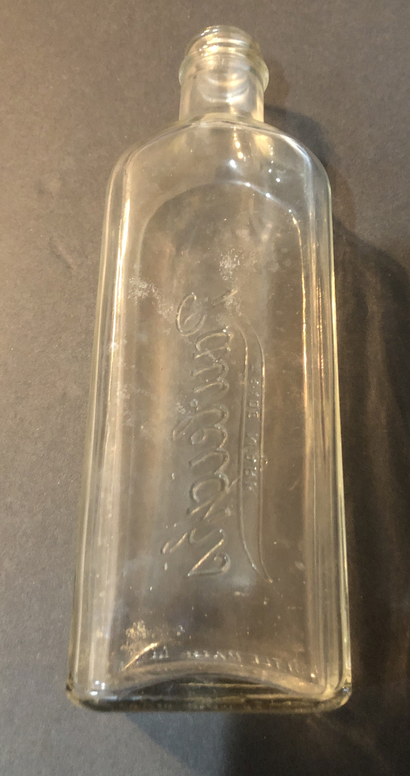 Antique Bottle Rawleigh's Medicine Bottle  8.5"