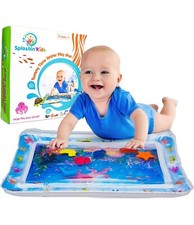 Splashin'kids Inflatable Tummy Time Premium Water mat Infants and Toddlers