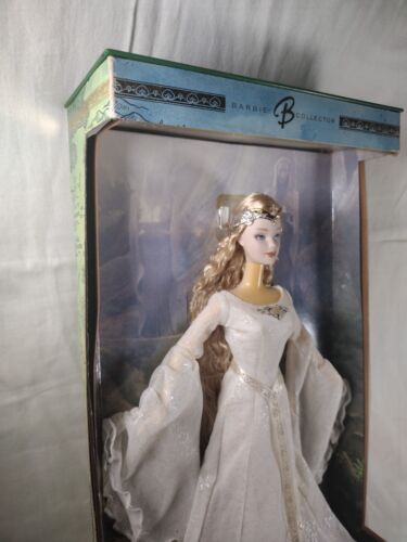 NEW Open Box - 2004 Collector Barbie Lord of The Rings Galadriel Action Figure - Picture 2 of 10