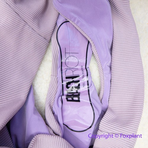 New! Set! Beach Riot Rib Dallas Emma bikini bottom lavender, top S, bottom M - Picture 11 of 12