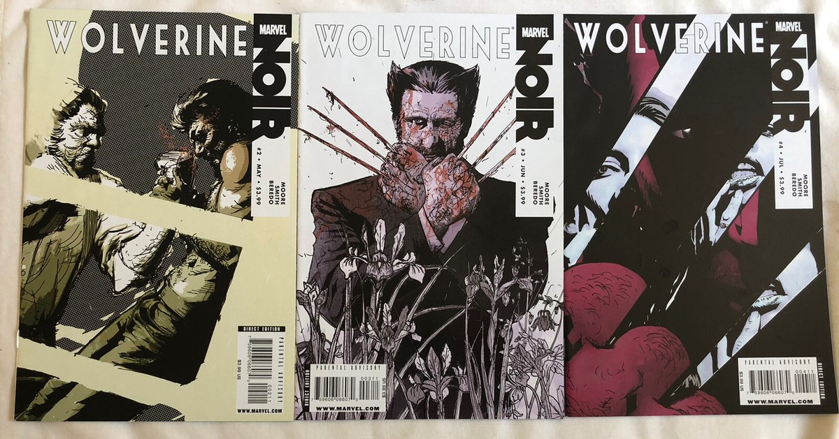 WOLVERINE: NOIR - THREE (3) ISSUE LOT -#2, #3, & #4 - Marvel | eBay