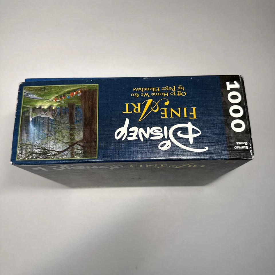 BGI Buffalo Disney 1000 piezas PUZZLE 7 enanos fuera a casa vamos póster gratis Foto 3 de 4