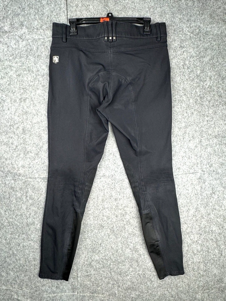Pantalones ROMFH Talla 32L (32x28) Negro Desgaste Ligero Foto 2 de 4