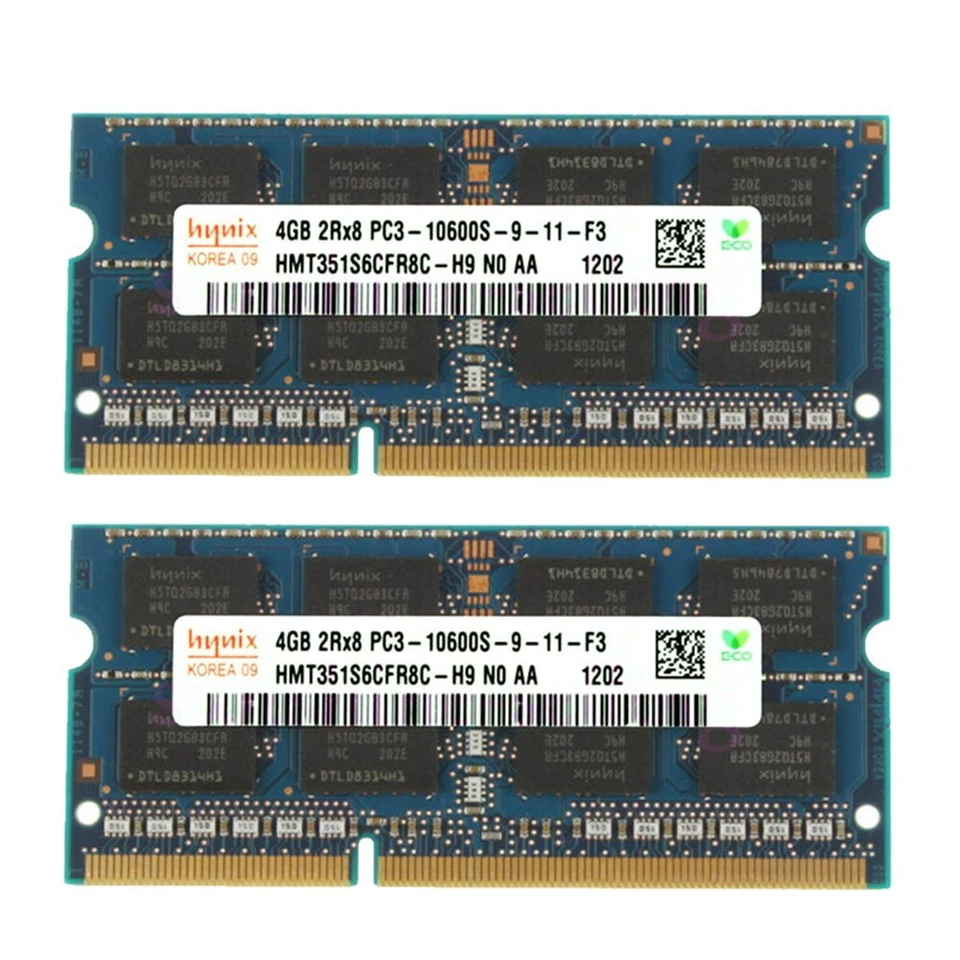 8GB Kit 2x 4GB Dell Latitude E6410 E6420 E6430 E6510 DDR3 Laptop SODIMM Memory - Image 3 of 4