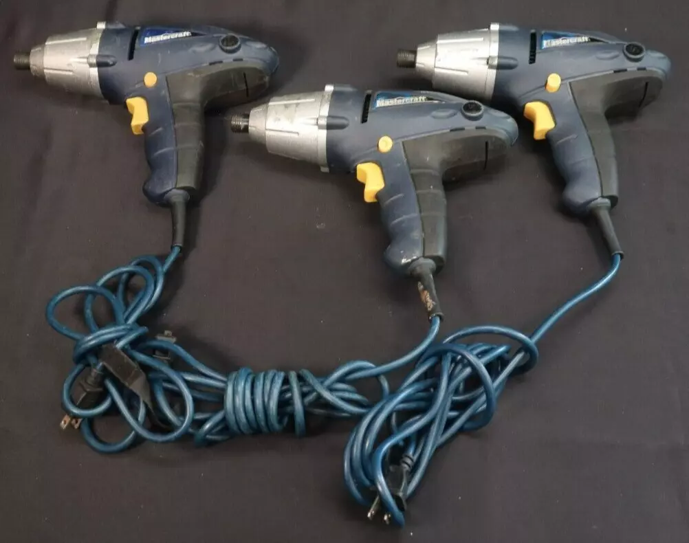 Lot of 3 Mastercraft Impact Driver 54 2735 2 eBay