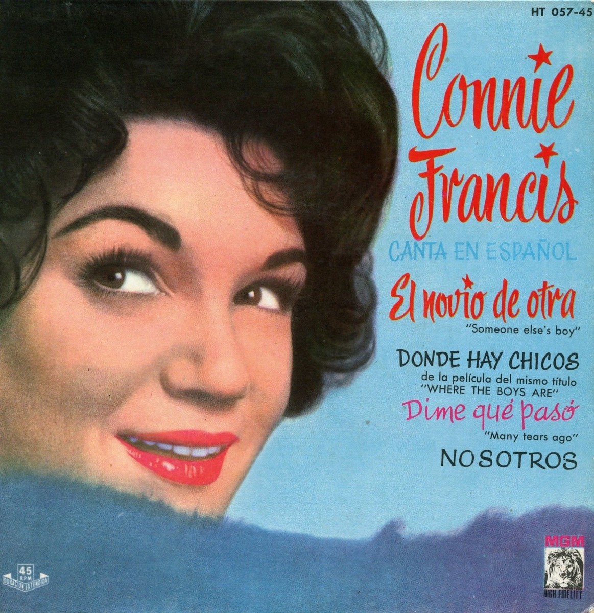 CONNIE FRANCIS / El Novio De Otra, Nosotros / MGM HT 057-45