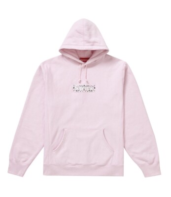 Supreme Bandana Box Logo Hoodie FW19 Pink Medium Brand New | eBay