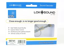 ESU 58741 LokSound 5 Micro Direct *Blank* DCC Sound Decoder Kato USA, N Scale