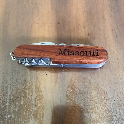 Folding Pocket Knife Multi-Function Survival Hunting Camping Utility Missouri