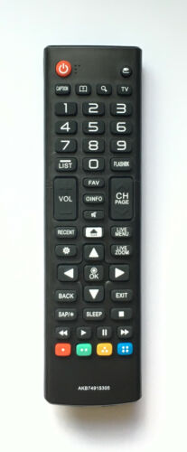 New AKB74915305 Remote Control for LG TV's 43UH6030 43UH6100 43UH6500 49UH6030 - Picture 1 of 1