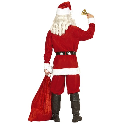 Weihnachtskostüm Santa Claus Weihnachtsmann Kostüm Herren Nikolaus Anzug M-L - Bild 3 von 5
