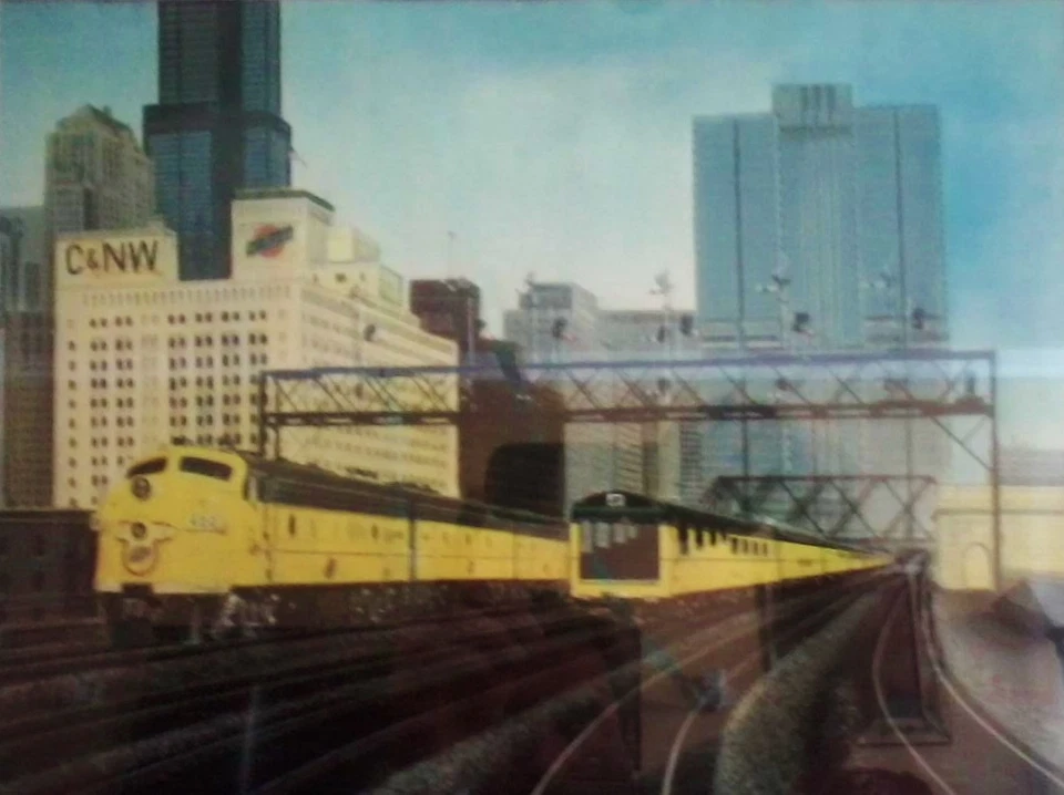 C&NW - 芝加哥和西北艺术家版画 (CNW) — 第 2/4 张图片