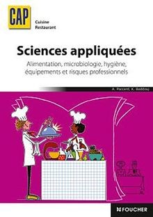 Sciences appliquées, CAP cuisine restaurant : alimentati... | Buch | Zustand gut