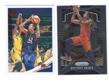 Brittney Griner Lot 2019 Donruss #37 & 2020 Prizm #32 Mercury FREE SHIPPING!!
