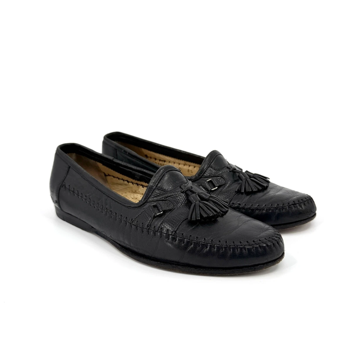 Santoni Loafer Black Casual Shoes for Men for sale | eBay