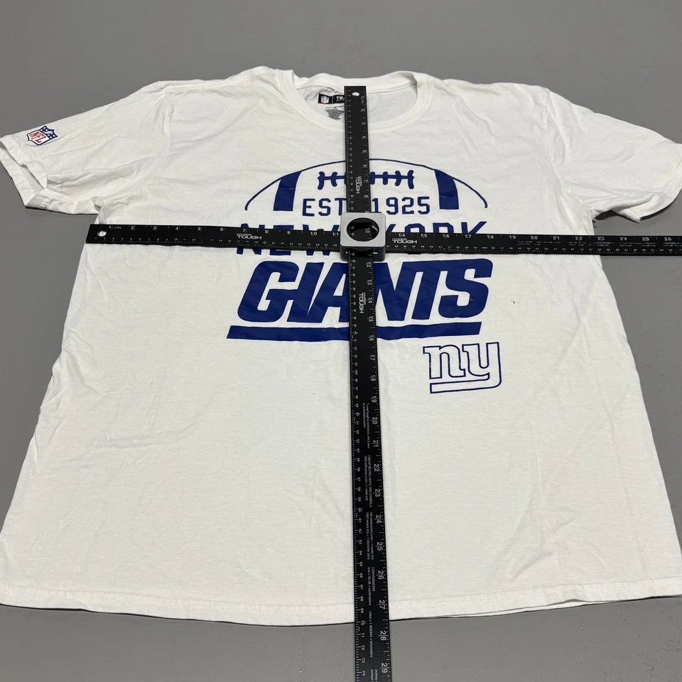New York Giants Shirt Mens Extra Large NFL Football Tee EST 1925 Team Apparel - Image 3 of 4