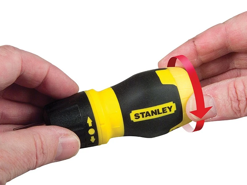  STANLEY® Multibit Ratchet Stubby & Bits STA066358 - Image 4 of 4