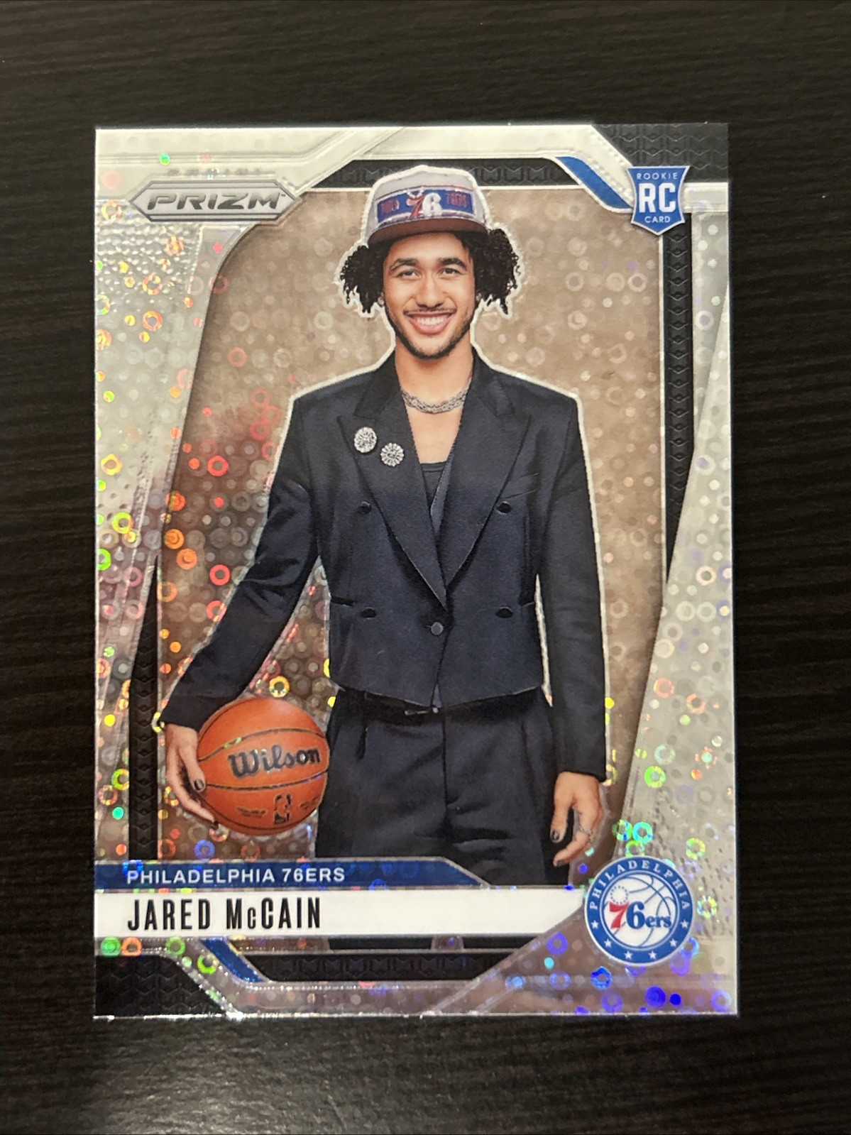 2024-25 Panini Prizm - Rookie Variation Jared McCain #222 Fast Break Prizm (RC)