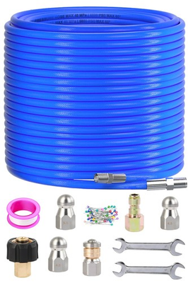 #ad #ad Sewer Jetter Kit for Pressure Washer 150FT 5800 PSI Water Jet Drain Cleaner ... $106.46