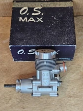 OS MAX 40 VRP #6 VINTAGE MODEL AIRPLANE PYLON RACING GLOW NITRO ENGINE  CONTROL 