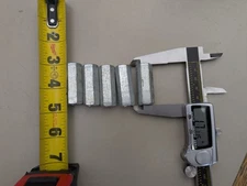 5x LONG 3/8"-16 x 1-3/4" Hex Coupling Coarse Thread Nut Zinc Plated !Charity!