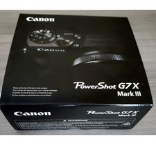 Canon PowerShot G7 X Mark III 20.1MP Point Shoot Digital Camera New Black
