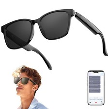 AI Smart Glasses Bluetooth 5.4 Translation 144 Language  Blue Light Filter