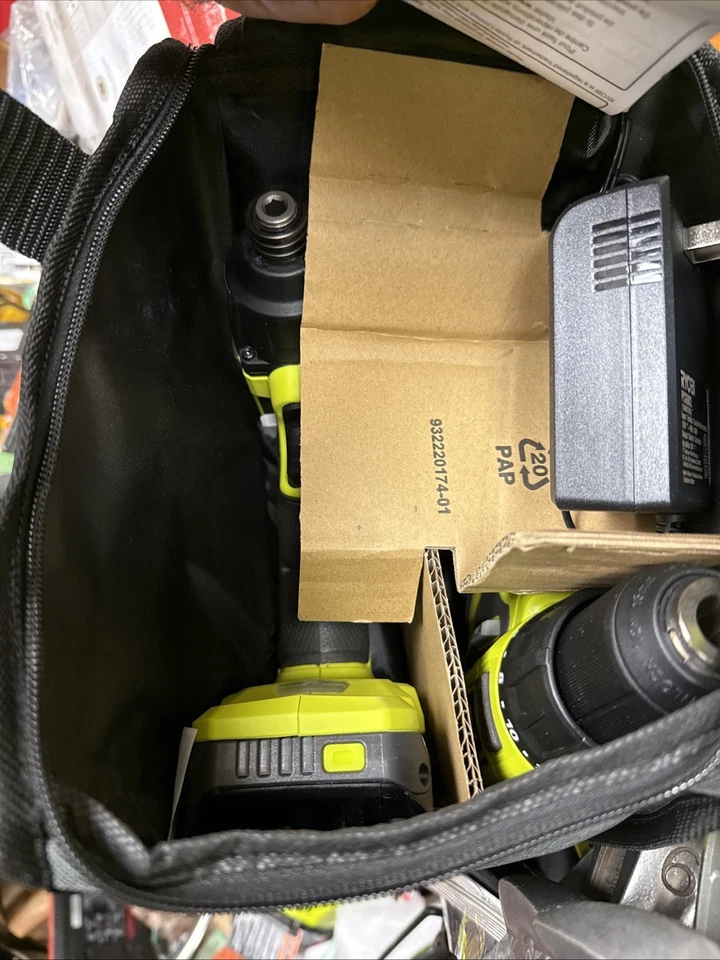 Ryobi ONE+ 18V Drill/Driver 2-Tool Combo Kit - PCL1200K2 - Image 4 of 4