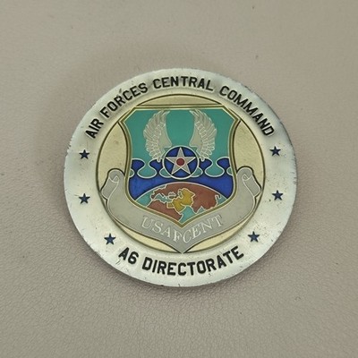 US Air Forces Central Command Cent A6 Directorate Challenge Coin