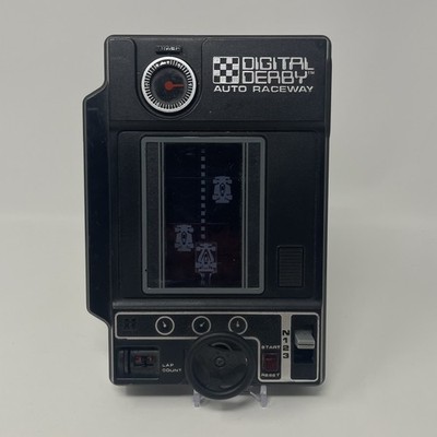 Tomy Digital Derby Auto Raceway Vintage 1978 Handheld Game - Works ...