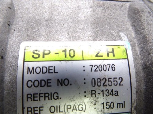 720076 Compressore Aria Condizionata per CHEVROLET KALOS 1.2 S (D/A) 2005 216990 - Bild 3 von 9