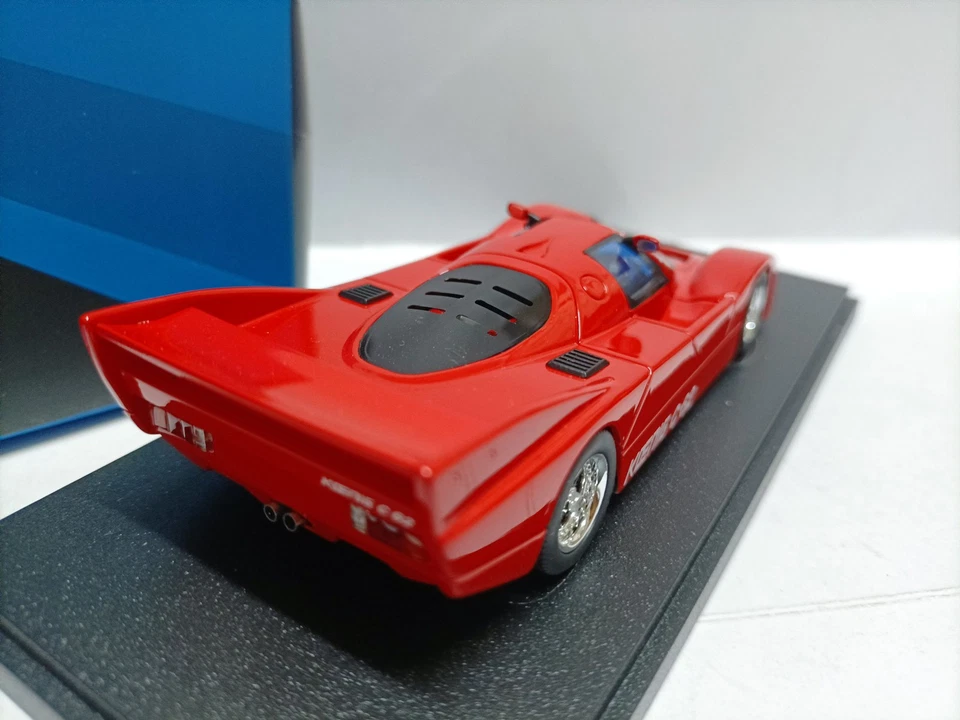 Autocult 1:43 Porsche Koenig 962 C62 GER 1991 rojo modificado modelo de coche deportivo Foto 4 de 4