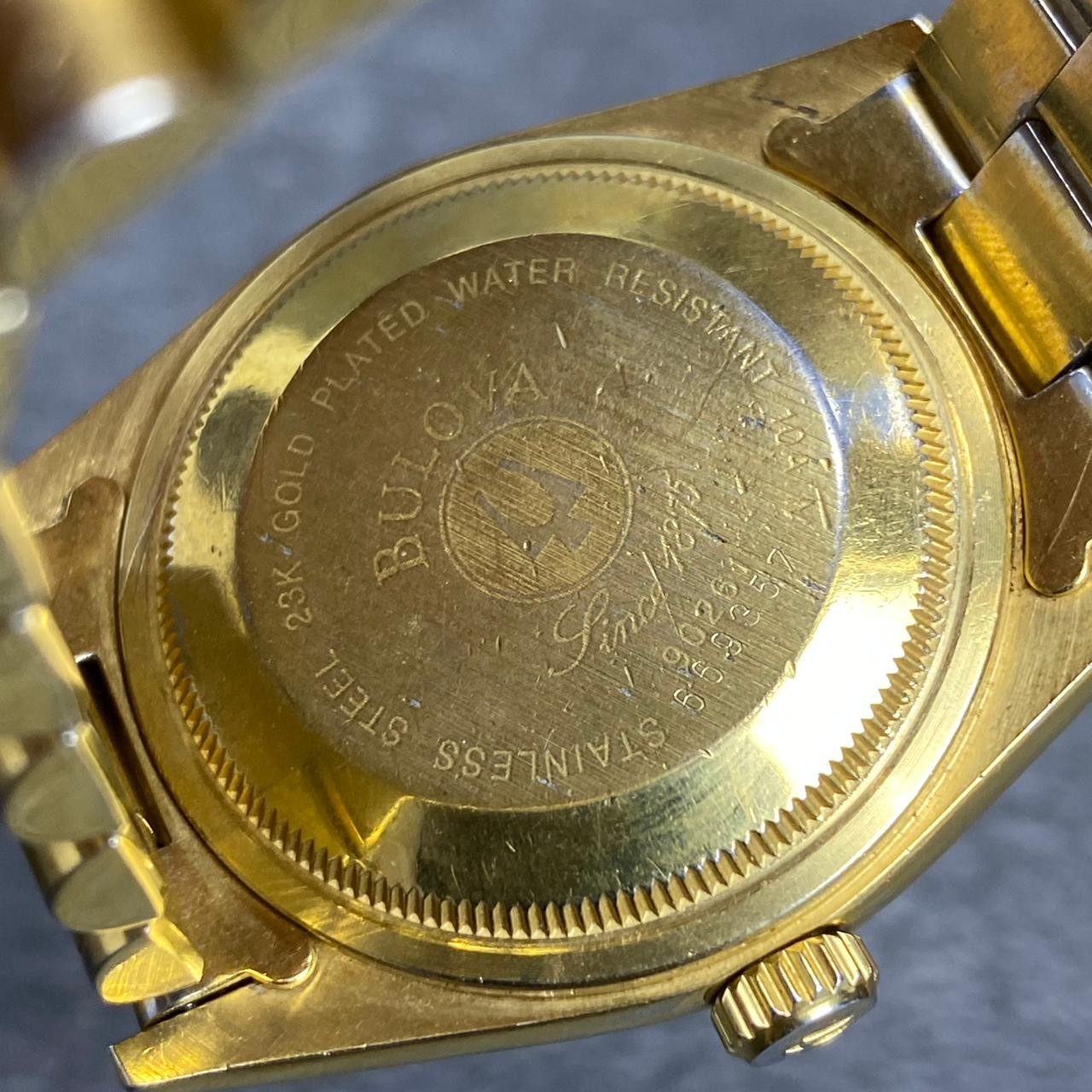 Rare BULOVA Automatic Computer Dial Date Diamond … - image 8