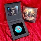 Carpathian Four Horsemen of the Apocalypse Red Horse Space Blue 1 oz Silver