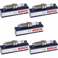 5X Bosch ZüNdkerze ZüNdkerzen Passend FüR Toyota Aygo WNB1_ KGB1_ 1.0 _B1_