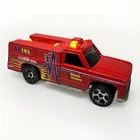 VINTAGE HOT WHEELS BLACKWALLS 1974 RESCUE UNIT FIRE TRUCK 1:64 DIECAST